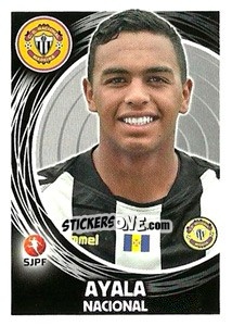 Sticker Ayala - Futebol 2014-2015 n. 221 - Panini