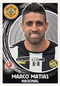 Sticker Marco Matias - Futebol 2014-2015 n. 224 - Panini