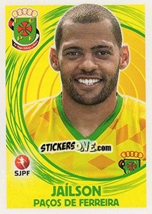 Sticker Jaílson - Futebol 2014-2015 n. 233 - Panini