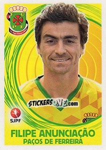 Sticker Filipe Anunciação - Futebol 2014-2015 - Panini