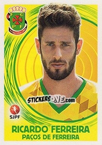 Sticker Ricardo Ferreira - Futebol 2014-2015 n. 236 - Panini