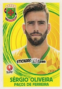 Sticker Sérgio Oliveira - Futebol 2014-2015 n. 244 - Panini