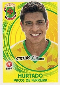 Sticker Hurtado - Futebol 2014-2015 n. 245 - Panini