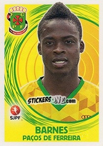 Sticker Barnes - Futebol 2014-2015 - Panini