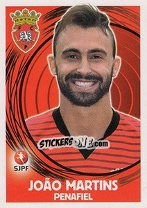 Sticker João Martins - Futebol 2014-2015 n. 261 - Panini