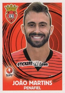 Sticker João Martins - Futebol 2014-2015 - Panini