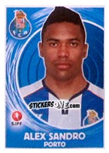 Sticker Alex Sandro - Futebol 2014-2015 n. 274 - Panini