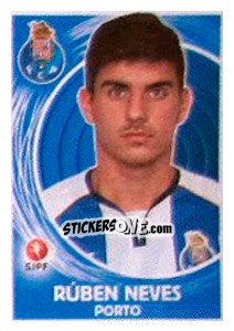 Sticker Rúben Neves - Futebol 2014-2015 n. 277 - Panini