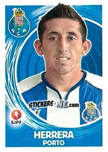 Sticker Hector Herrera - Futebol 2014-2015 n. 278 - Panini