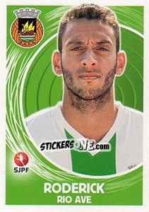 Cromo Roderick - Futebol 2014-2015 - Panini