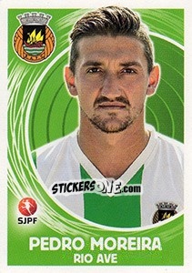 Sticker Pedro Moreira - Futebol 2014-2015 n. 296 - Panini