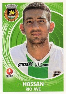 Sticker Hassan - Futebol 2014-2015 n. 304 - Panini