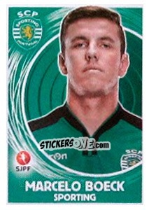 Sticker Marcelo Boeck - Futebol 2014-2015 n. 308 - Panini