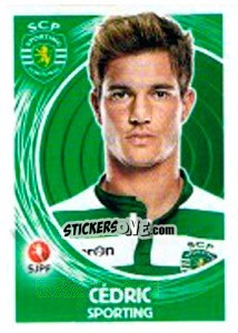 Sticker Cédric Soares - Futebol 2014-2015 - Panini