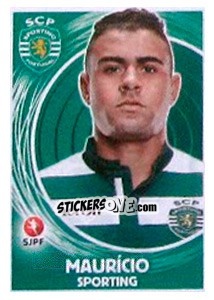 Sticker Maurício - Futebol 2014-2015 n. 310 - Panini