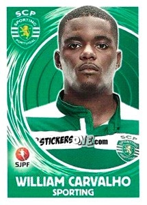 Sticker William Carvalho - Futebol 2014-2015 - Panini