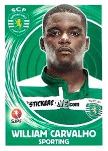 Sticker William Carvalho - Futebol 2014-2015 n. 315 - Panini
