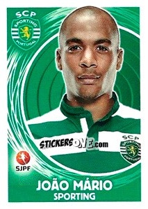 Sticker João Mário - Futebol 2014-2015 n. 318 - Panini