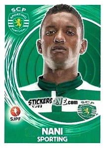 Figurina Nani - Futebol 2014-2015 - Panini