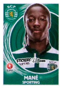 Sticker Carlos Mané - Futebol 2014-2015 n. 321 - Panini
