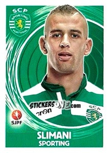Sticker Islam Slimani - Futebol 2014-2015 n. 322 - Panini