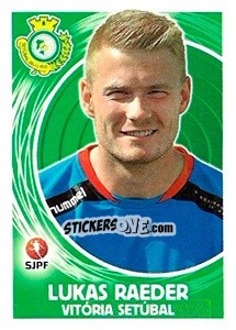 Sticker Lukas Raeder - Futebol 2014-2015 - Panini