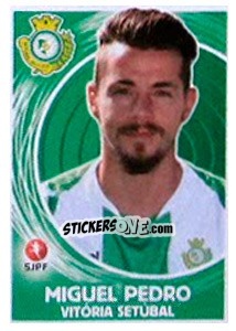 Sticker Miguel Pedro - Futebol 2014-2015 - Panini