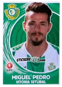 Sticker Miguel Pedro - Futebol 2014-2015 n. 358 - Panini