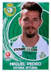 Figurina Miguel Pedro - Futebol 2014-2015 - Panini