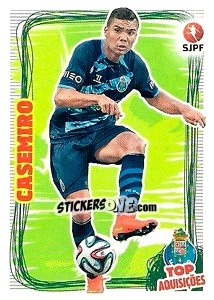 Sticker Casemiro - Futebol 2014-2015 n. 365 - Panini