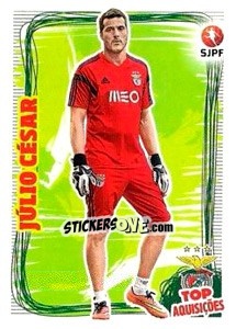 Figurina Júlio César - Futebol 2014-2015 - Panini