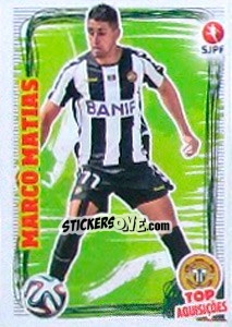 Sticker Marco Matias - Futebol 2014-2015 - Panini