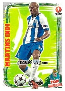 Sticker Bruno Martins Indi - Futebol 2014-2015 n. 371 - Panini