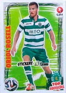 Sticker Oriol Rosell - Futebol 2014-2015 n. 374 - Panini