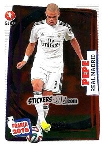 Sticker Pepe - Futebol 2014-2015 n. 385 - Panini
