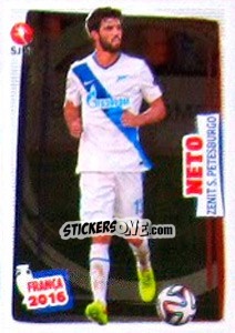 Sticker Luis Neto - Futebol 2014-2015 - Panini