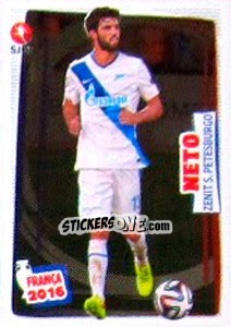 Sticker Luis Neto - Futebol 2014-2015 n. 387 - Panini