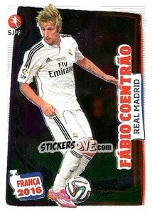 Sticker Fábio Coentrão - Futebol 2014-2015 - Panini