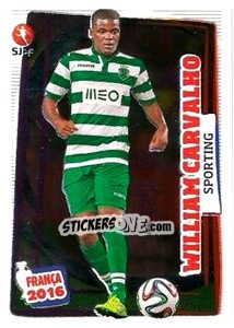 Sticker William Carvalho - Futebol 2014-2015 n. 390 - Panini