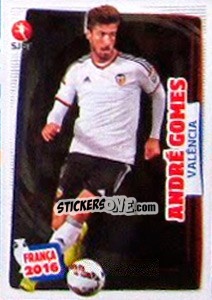 Sticker André Gomes - Futebol 2014-2015 n. 394 - Panini
