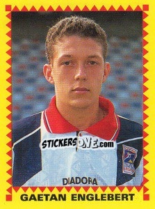 Sticker Gaetan Englebert (Les Numeros Deux) - Football Belgium 1997-1998 n. 4 - Panini