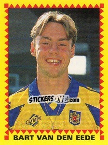 Sticker Bart Van Den Eede (Les Numeros Trois) - Football Belgium 1997-1998 - Panini