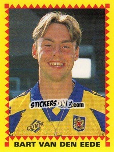 Cromo Bart Van Den Eede (Les Numeros Trois) - Football Belgium 1997-1998 n. 6 - Panini