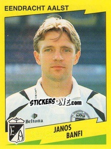 Cromo Janos Banfi - Football Belgium 1997-1998 n. 13 - Panini