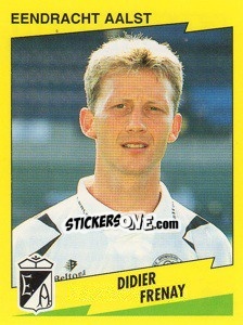 Sticker Didier Frenay - Football Belgium 1997-1998 - Panini