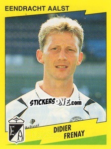 Sticker Didier Frenay - Football Belgium 1997-1998 n. 16 - Panini