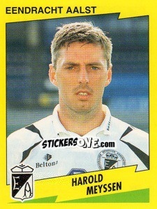 Figurina Harold Meyssen - Football Belgium 1997-1998 - Panini