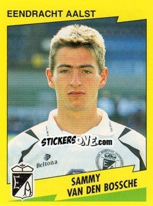 Sticker Sammy Van Den Bossche - Football Belgium 1997-1998 - Panini
