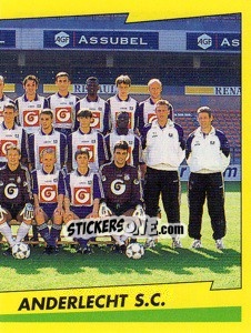 Cromo Equipe - Football Belgium 1997-1998 - Panini