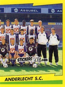 Figurina Equipe - Football Belgium 1997-1998 n. 27 - Panini